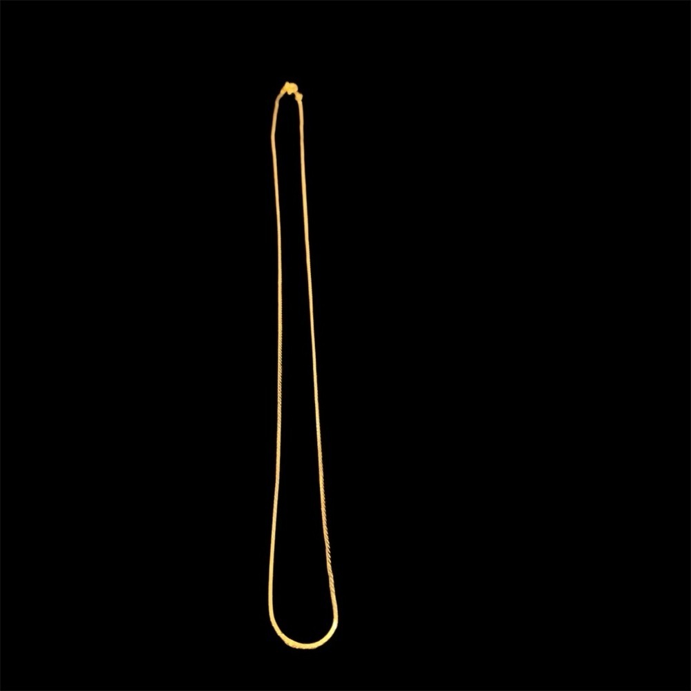 Avon “Whisper” Goldtone Chain Necklace 24” NIB 1988